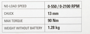 Дрель-шуруповерт Greenworks GD24DD90