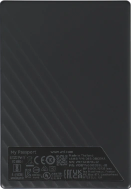 Жесткий диск WD USB3.2 Gen1 2TB WDBYVG0020BBL-WESN