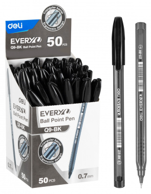 Ручка шариков. Deli EQ9-BK