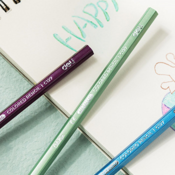 Карандаши цв. Deli  EC127-12