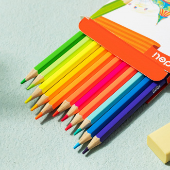 Карандаши цв. Deli  EC128-12