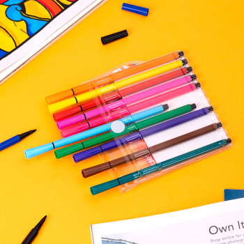 Фломастеры Deli  EC157-12