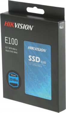 Накопитель SSD Hikvision SATA-III 2TB HS-SSD-E100/2048G HS-SSD-E100/2048G Hiksemi