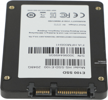 Накопитель SSD Hikvision SATA-III 2TB HS-SSD-E100/2048G HS-SSD-E100/2048G Hiksemi