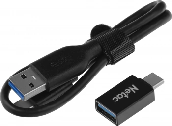 Накопитель SSD Netac USB-C 1TB NT01ZSLIM-001T-32BK