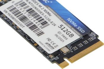 Накопитель SSD Netac PCIe 3.0 x2 512GB NT01N930ES-512G-E2X