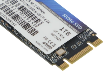 Накопитель SSD Netac PCIe 3.0 x2 1TB NT01N930ES-001T-E2X