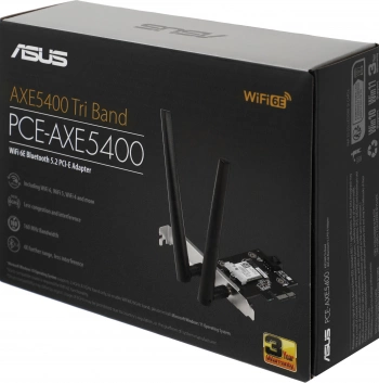 Сетевой адаптер Wi-Fi + Bluetooth Asus PCE-AXE5400