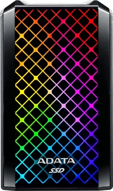 Накопитель SSD A-Data USB-C 512GB ASE900G-512GU32G2-CBK SE900G