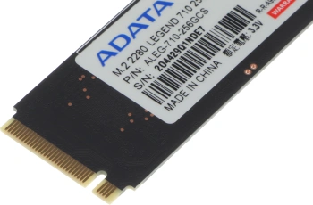 Накопитель SSD A-Data PCIe 3.0 x4 256GB ALEG-710-256GCS