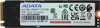 Накопитель SSD A-Data PCIe 3.0 x4 512GB ALEG-710-512GCS