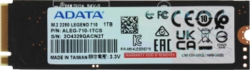 Накопитель SSD A-Data PCIe 3.0 x4 1TB ALEG-710-1TCS
