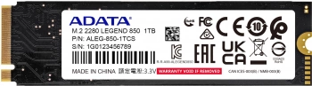 Накопитель SSD A-Data PCIe 4.0 x4 1TB ALEG-850-1TCS