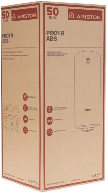 Водонагреватель Ariston PRO1 R INOX ABS 50 V SLIM 2K