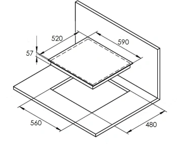 Индукционная варочная поверхность Kuppersberg ICS 612