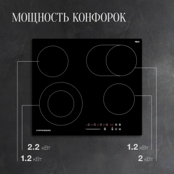 Варочная поверхность Kuppersberg ECS 627