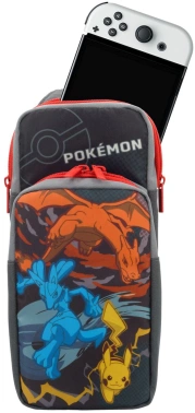 Сумка-чехол Hori Adventure Pack Lucario, Pikachu