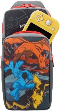 Сумка-чехол Hori Adventure Pack Lucario, Pikachu