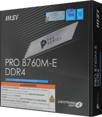 Материнская плата MSI PRO B760M-E DDR4