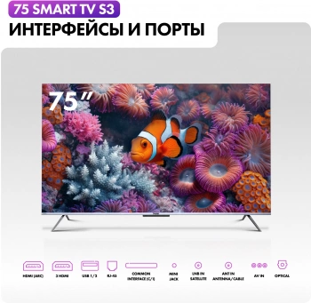 Телевизор QLED Haier 75