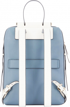 Рюкзак женский Piquadro Circle CA4576W92/AVGR голубой/серый кожа