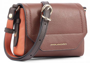 Сумка женская Piquadro Circle CA6214W92/MAR коричневая натур.кожа