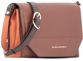 Сумка женская Piquadro Circle CA6215W92/MAR коричневая натур.кожа