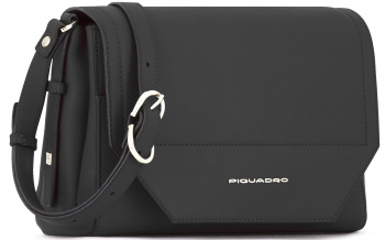 Сумка женская Piquadro Circle CA6215W92/N черная натур.кожа