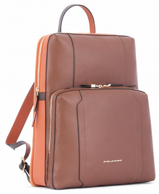 Рюкзак женский Piquadro Circle CA6216W92/MAR коричневый кожа