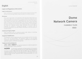 Камера видеонаблюдения IP Dahua  DH-IPC-HDBW2230EP-S-0360B-S2