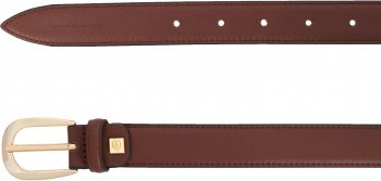Ремень женский Piquadro Circle CU6179W92/MAR 110х2.5см коричневый натур.кожа