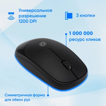 Клавиатура + мышь Оклик S255W