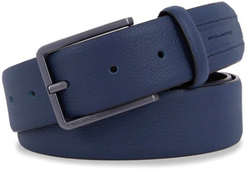 Ремень мужской Piquadro Rhino CU6279W118/BLU 125х3.5см синий натур.кожа