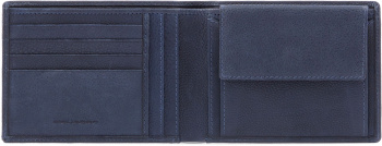 Кошелек мужской Piquadro Rhino PU257W118R/BLU синий натур.кожа
