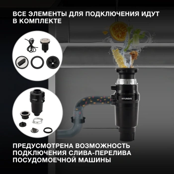 Измельчитель Hyundai HFWD 10390