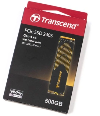 Накопитель SSD Transcend PCIe 4.0 x4 500GB TS500GMTE240S