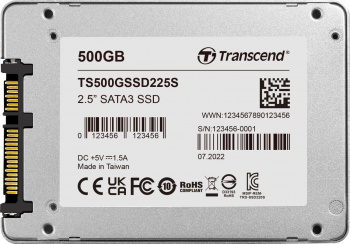 Накопитель SSD Transcend SATA-III 500GB TS500GSSD225S