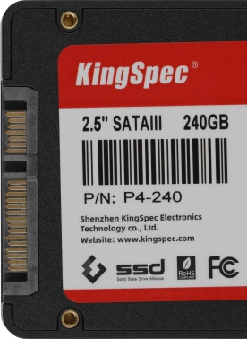 Накопитель SSD Kingspec SATA-III 240GB P4-240