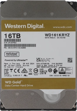 Жесткий диск WD SATA-III 16TB  WD161KRYZ
