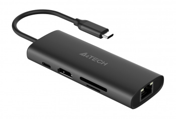 Разветвитель USB-C A4Tech DST-80C