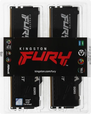 Память DDR5 2x16GB 5200MHz Kingston  KF552C40BBAK2-32