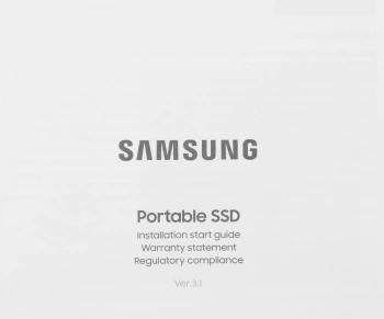 Накопитель SSD Samsung Original USB-C 1TB MU-PE1T0K/WW Shield