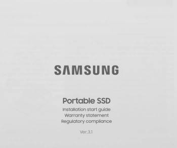Накопитель SSD Samsung Original USB-C 1Tb MU-PE1T0S/WW Shield