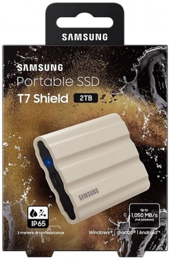 Накопитель SSD Samsung Original USB-C 2Tb MU-PE2T0K/WW Shield