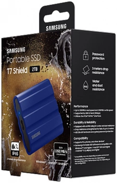 Накопитель SSD Samsung Original USB-C 2Tb MU-PE2T0R/WW Shield