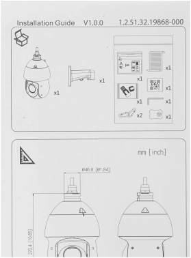 Камера видеонаблюдения IP Dahua  DH-SD49225DB-HNY