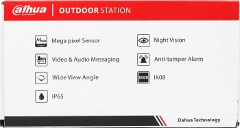 Видеопанель Dahua DHI-VTO3211D-P1-S2