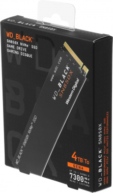 Накопитель SSD WD PCIe 4.0 x4 4000GB WDS400T2X0E