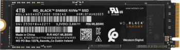 Накопитель SSD WD PCIe 4.0 x4 4000GB WDS400T2X0E