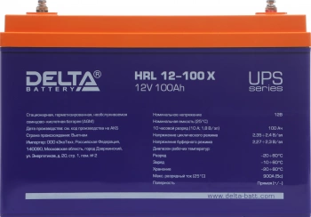 Батарея для ИБП Delta HRL 12-100 X